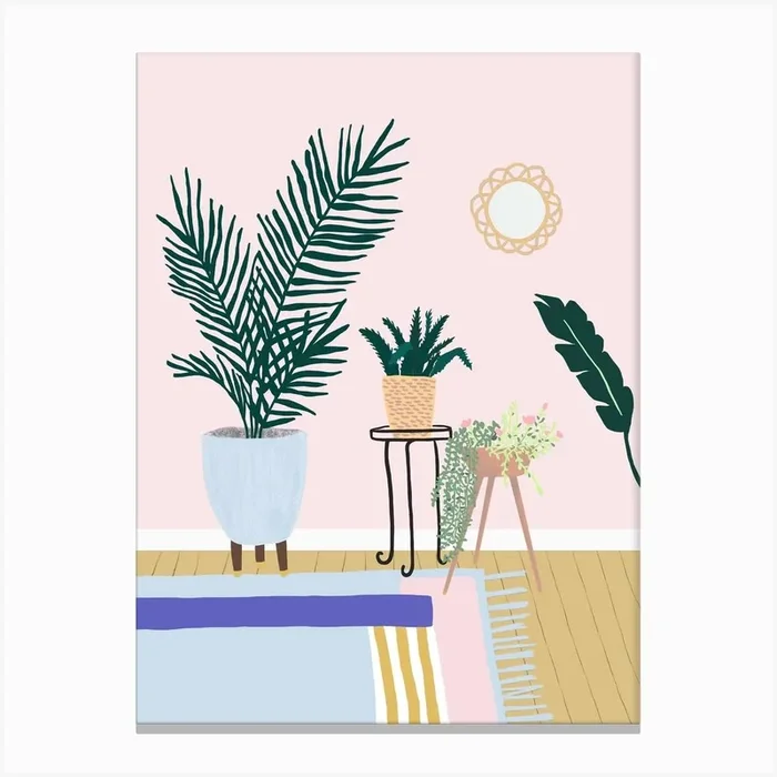 Boho Home Canvas Print by Ani Vidotto