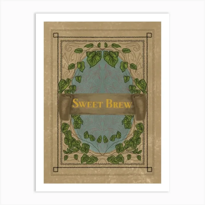 Brew Coffee Lover Poster Art Print by Vaishali Sahu