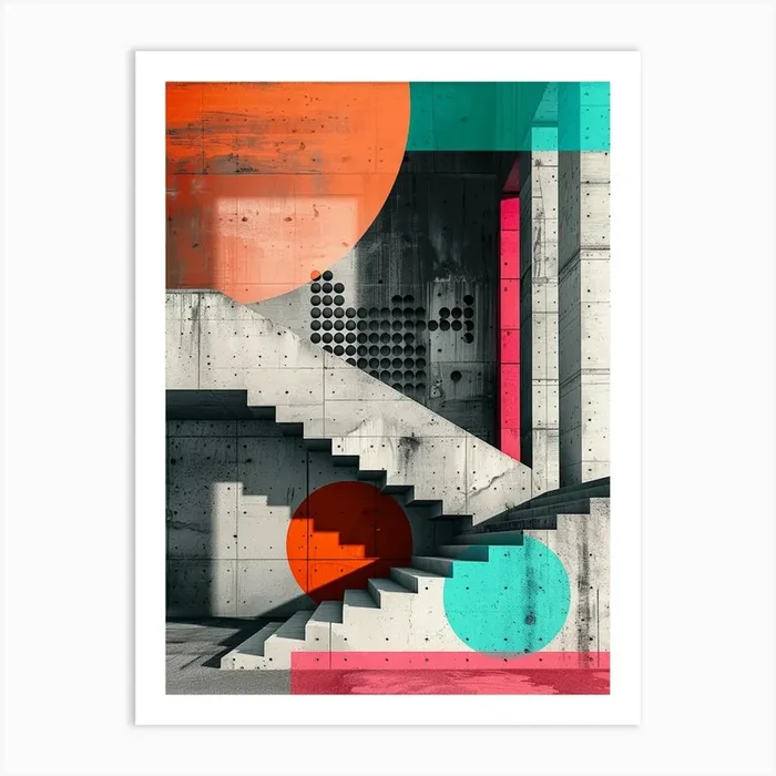 Brutalist013 Art Print by ArtScape