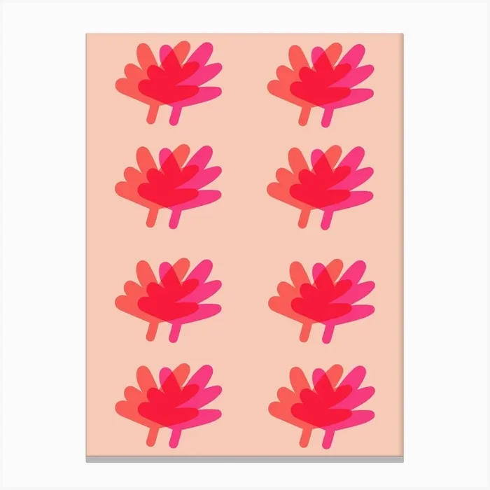 Bud Artwork Canvas Print by ktmccrossan