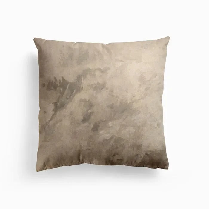 Buff Sandstone Canvas Cushion by Alpenglow Workshop