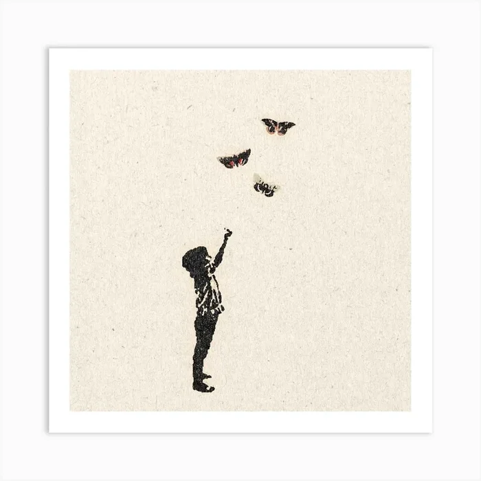 Butterflies Art Print by David Schmitt