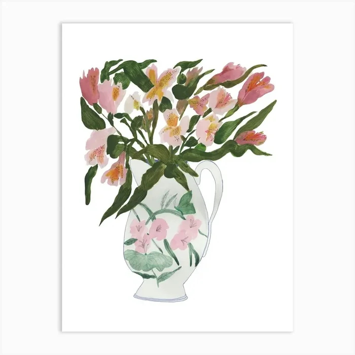 Celebrating Joy 1 Art Print by BITSIFIND