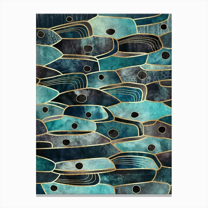 Cepa Ocean Canvas Print by Elisabeth Fredriksson