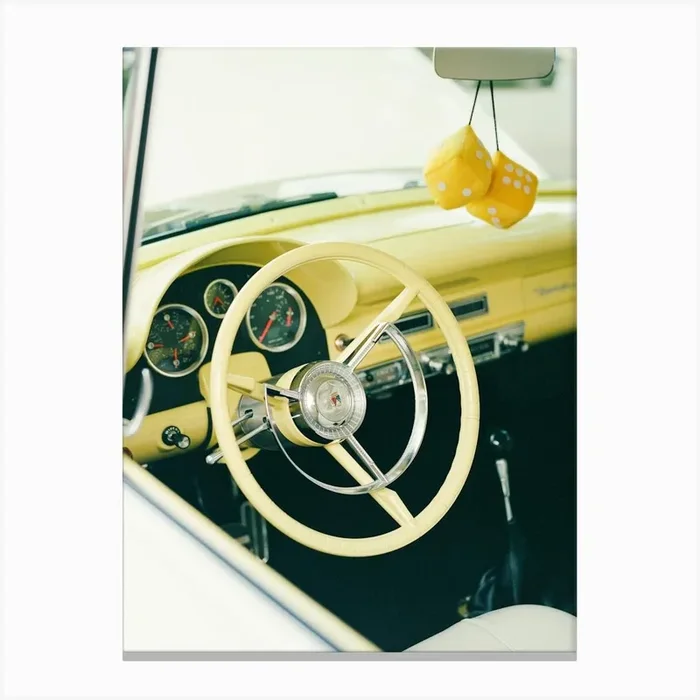 Classic Car VI on Film Canvas Print by Bethany Young
