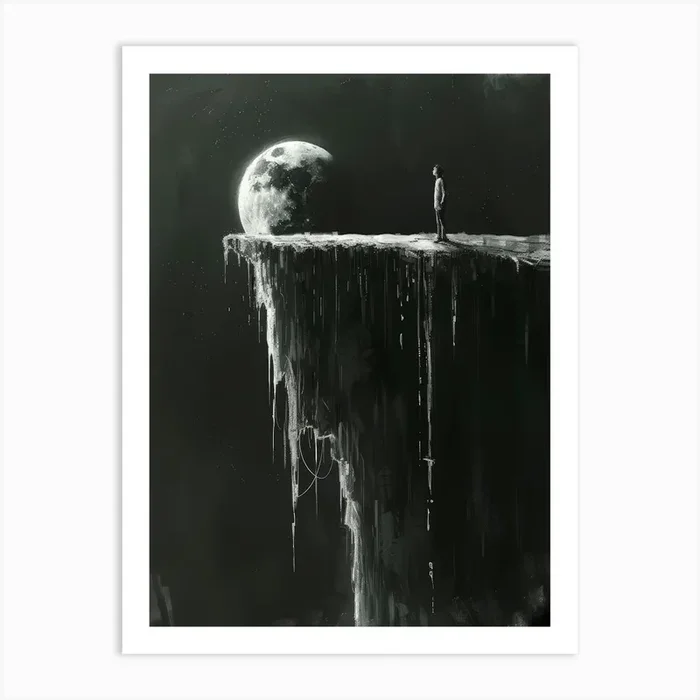 Cliffs Of Doom Art Print by AnikArts
