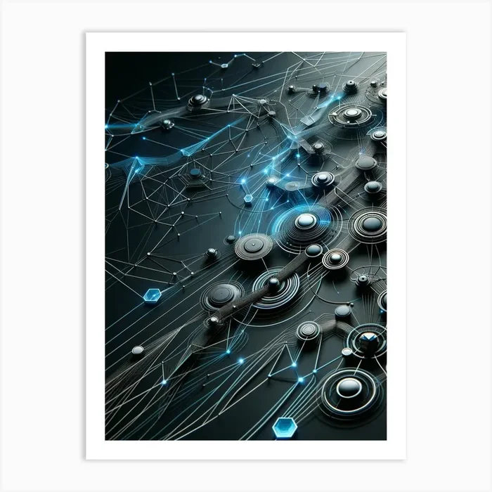 Connection (1) Art Print by 37Komma5