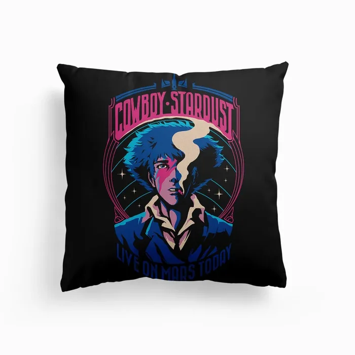 Cowboy Stardust Canvas Cushion by ilustrata