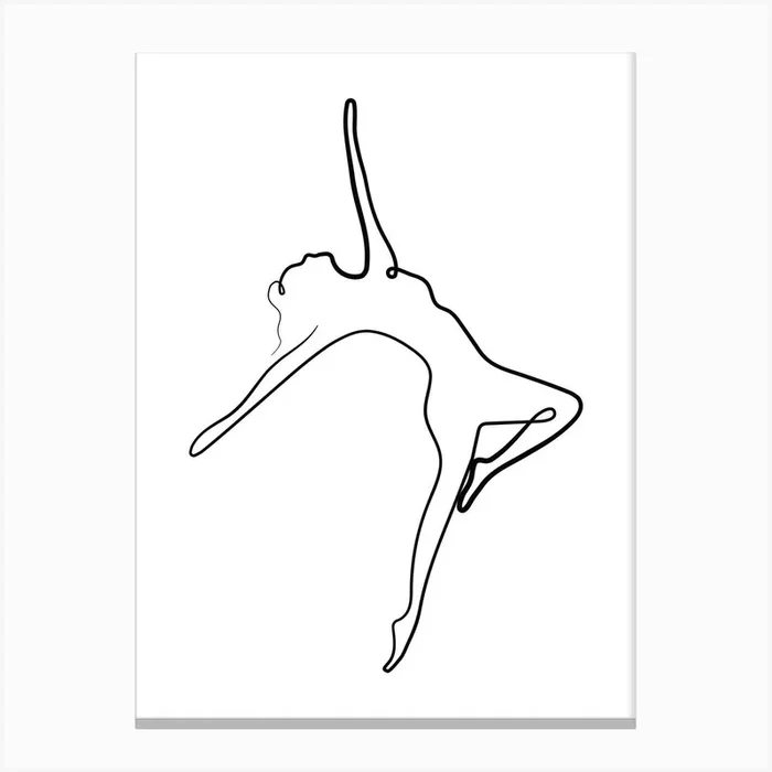 Dance Like No One Is Watching Canvas Print by Enchanted Wishes