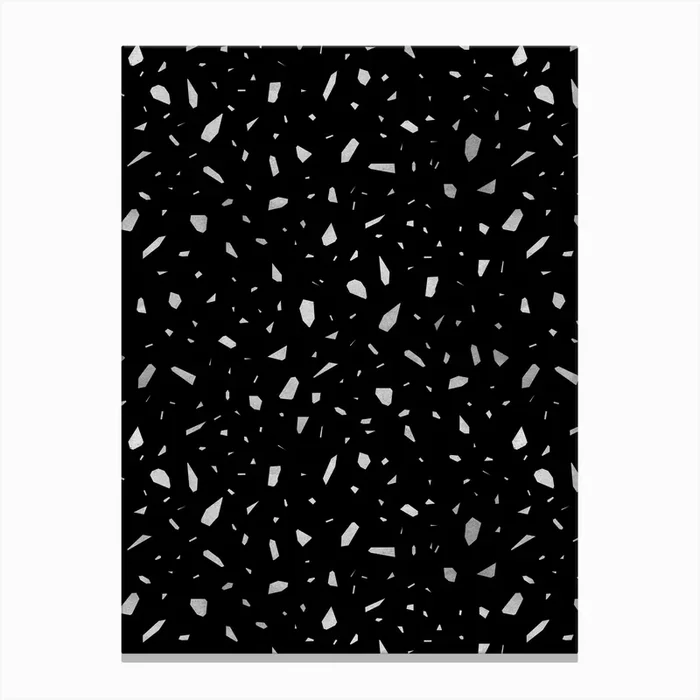 Dark Chunky Canvas Print by LEEMO