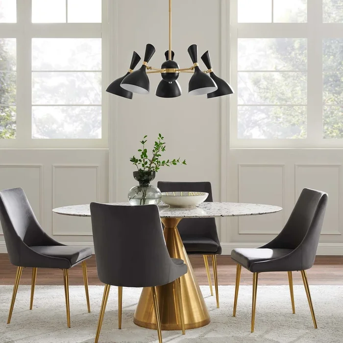 Declare 5-Light 6 ” Arm Pendant by Modway