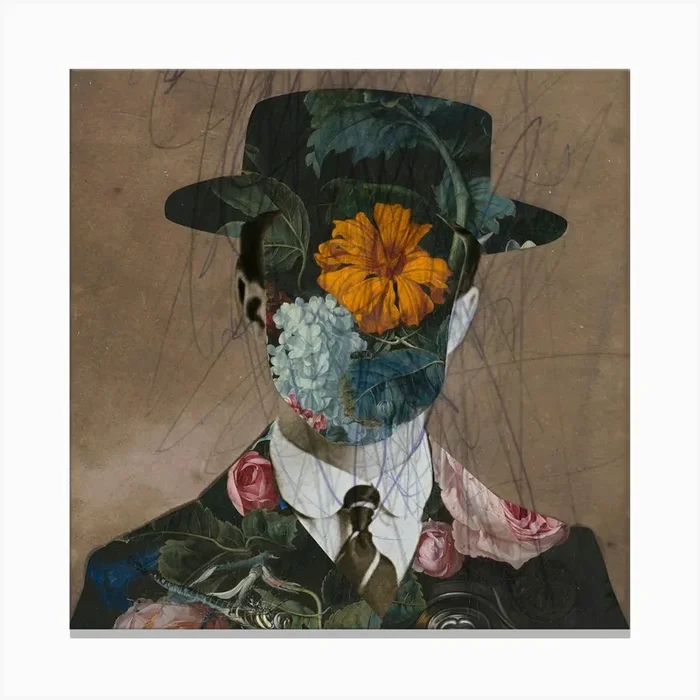 Der Erbluehte Mann Canvas Print by Marko Koeppe