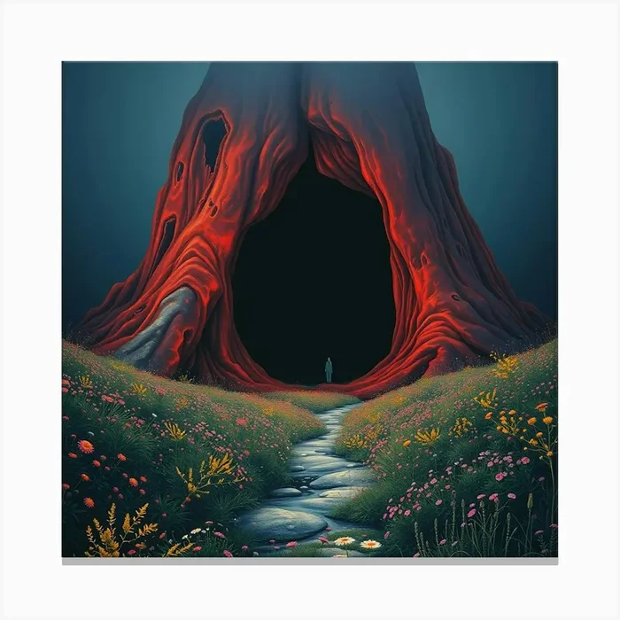 Doorway Canvas Print by AnikArts