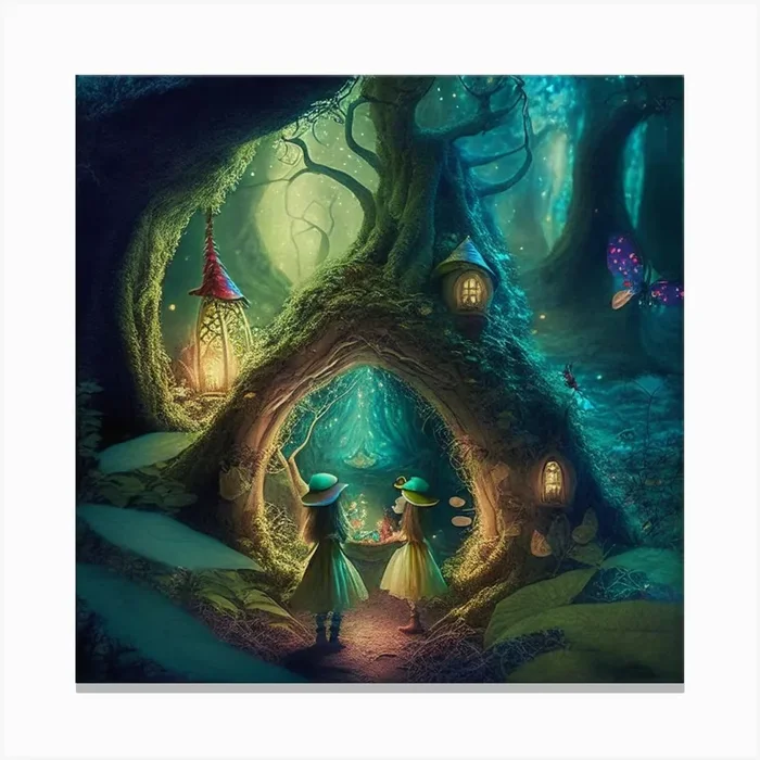 Download (5) Canvas Print by Erica Bell