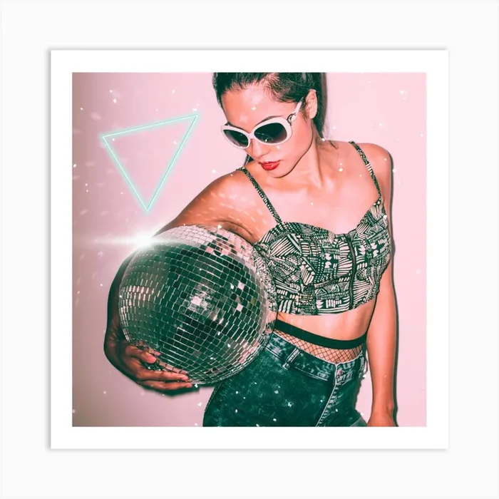 End of the night – Disco Art Print by Jody Ellen