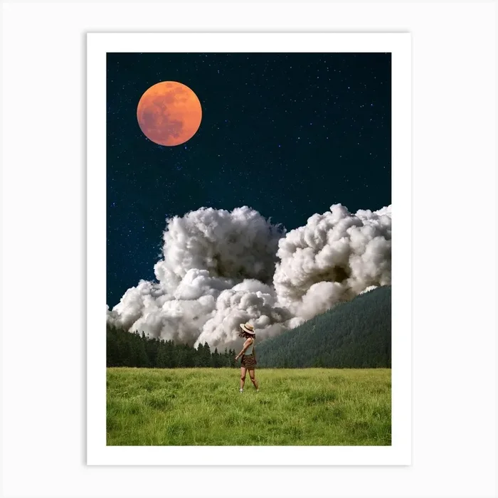 Escape Art Print by Aaron The Humble