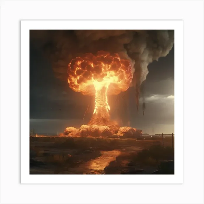 Explode Art PrintK by kAzzk