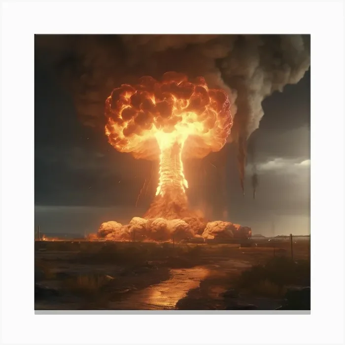 Explode Canvas PrintK by kAzzk