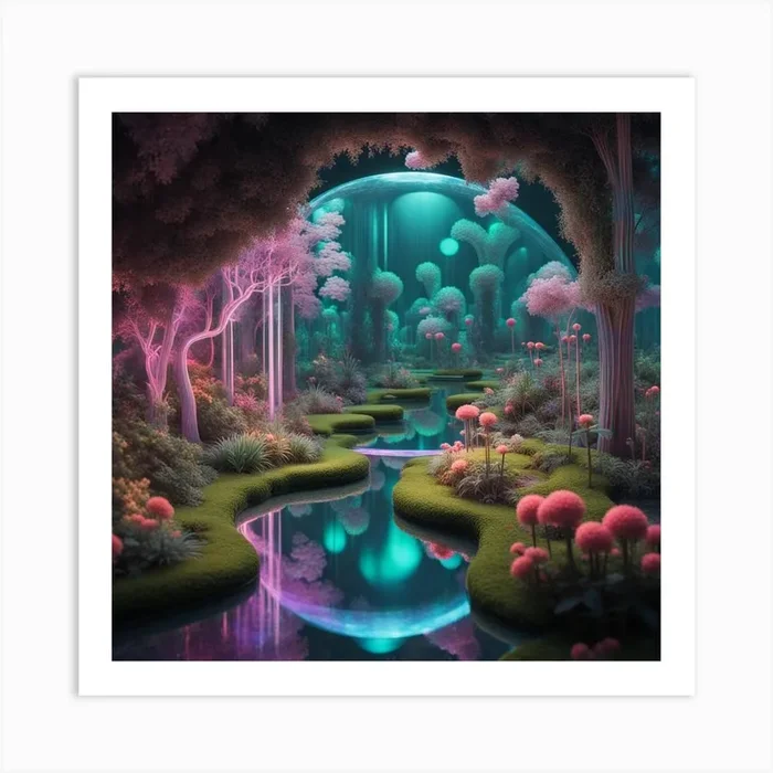 Fairytale Forest 1 Art PrintW by Wisdom