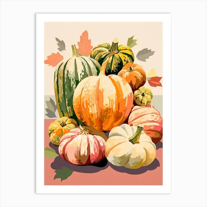 Fall Harvest 5 Art Print by Autumn Aura Prints