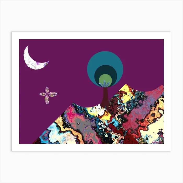 Faraway Art Print by Flor da Vida
