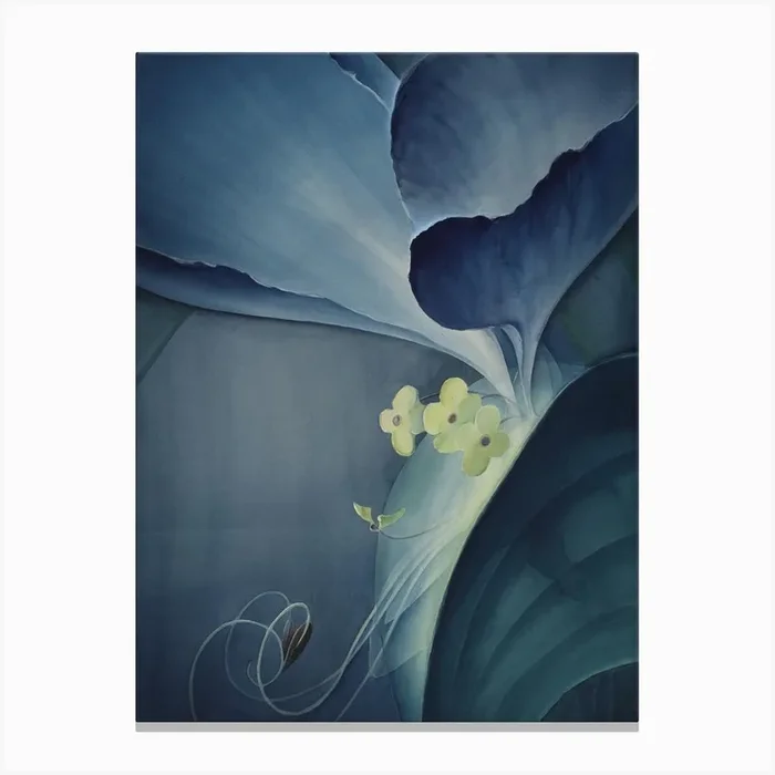 Floral Botanical Wall Art Print Canvas Print by Elysian Brushstrokes Collective