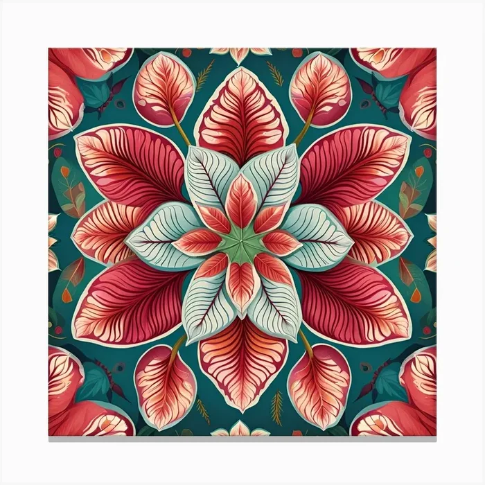 Floral Pattern 2 Canvas PrintDD by Diggit Designs