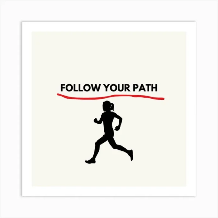 Follow Art Print by Andyx