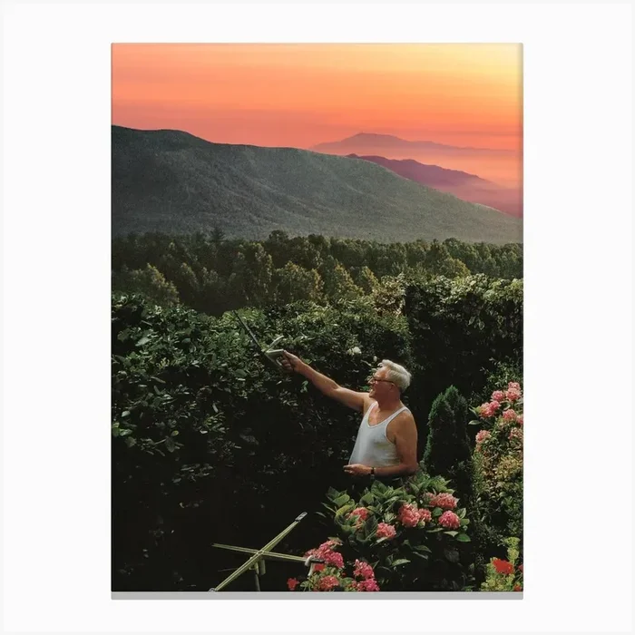 Gardener Canvas Print by Emily Miles