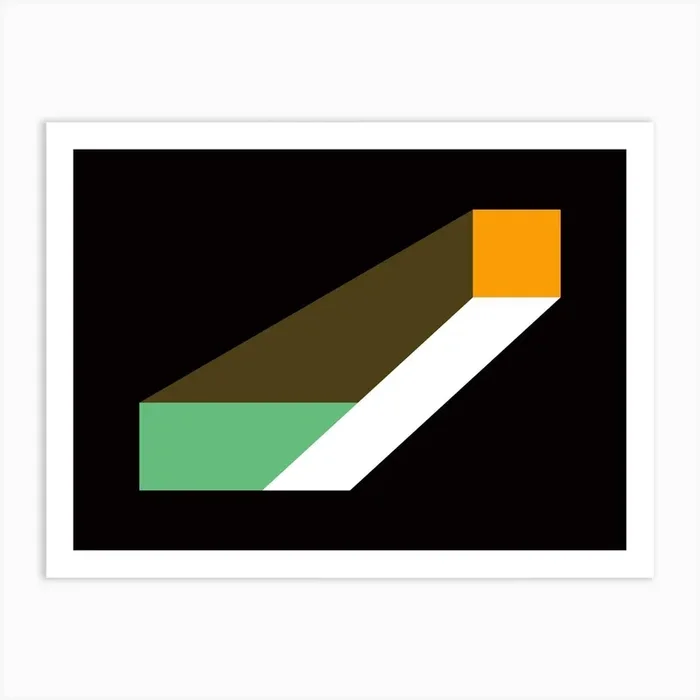 Geometric Abstraction 181 Art Print by Gary Andrew Clarke