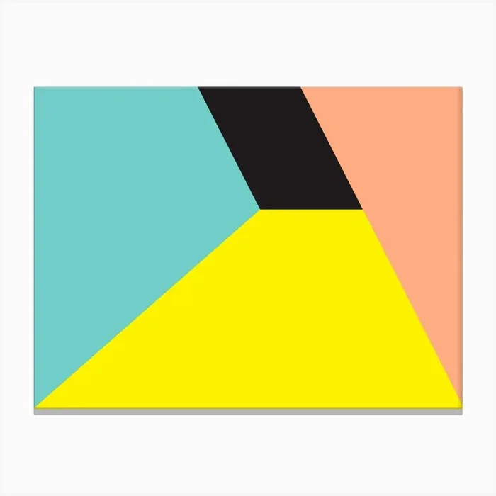 Geometric Abstraction 322 Canvas Print by Gary Andrew Clarke