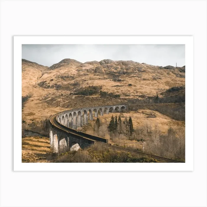 Glenfinnan Viaduct 2 Art Print by Florian Schleinig