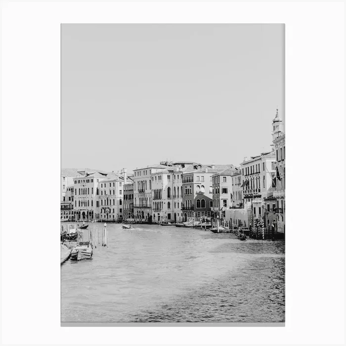 Grand Canal In Venice Canvas Print by Amber den Oudsten