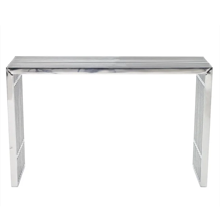 Gridiron Console Table