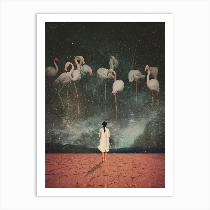 Hanging On A Dream Art Print by Frank Moth