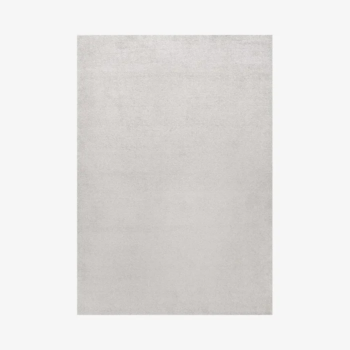 Haze Solid Low-Pile Area Rug – Ivory by JONATHAN Y