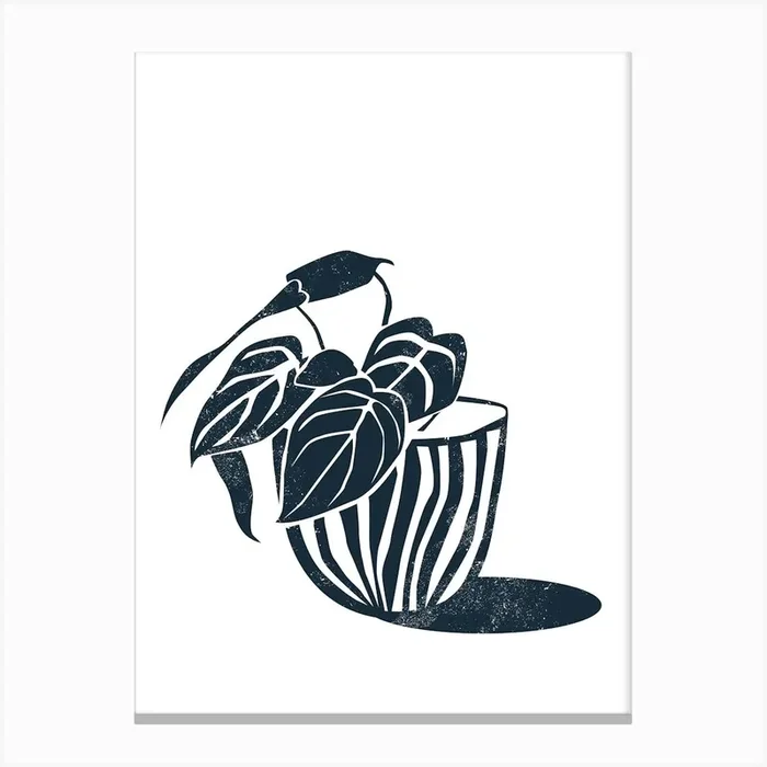 Home Plant Canvas Print by Indigo Rain
