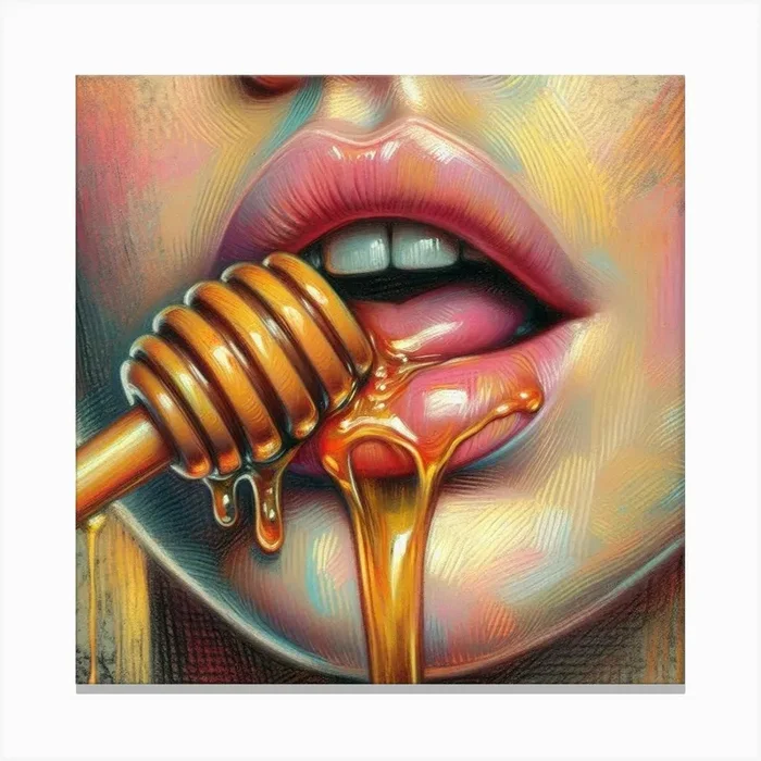 Honey Bee Canvas PrintD by DGTDGT