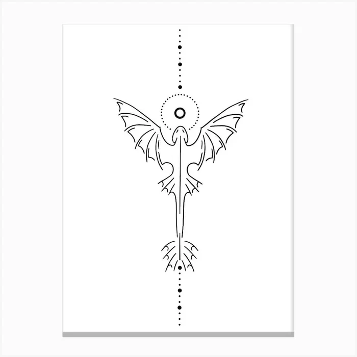 How To Train Your Dragon Canvas Print by JDuke Illustrations