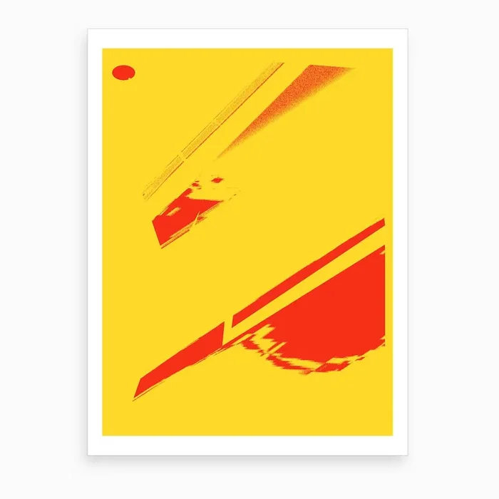 I Remember The Sunset Art Print by Cécile Alvarez