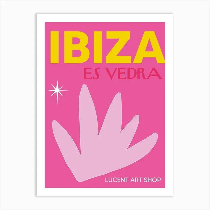 Ibiza Es Vedra Art Print by Lucent Art Shop