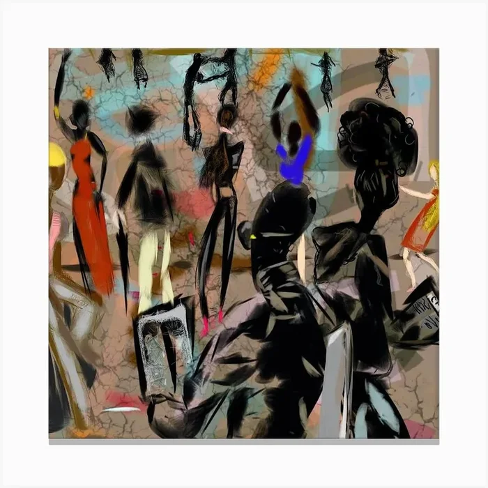 Joy In The City Canvas Print by Chimba