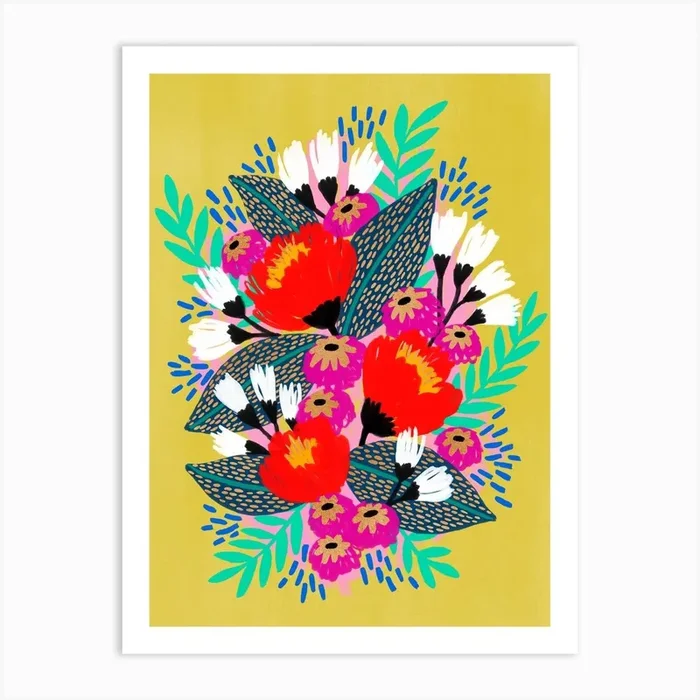 Jungle Bird Art PrintJP by Jess Phoenix