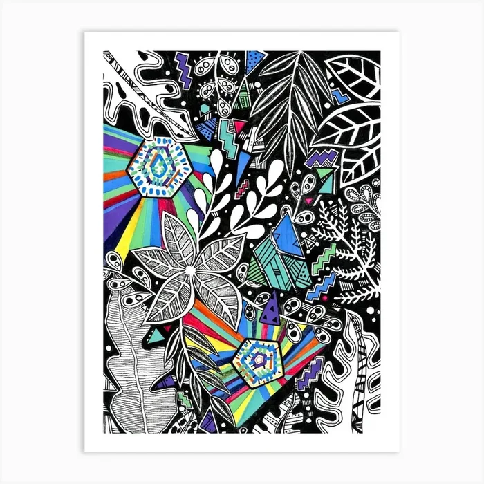 jungle vibes Art Print by Buntwal
