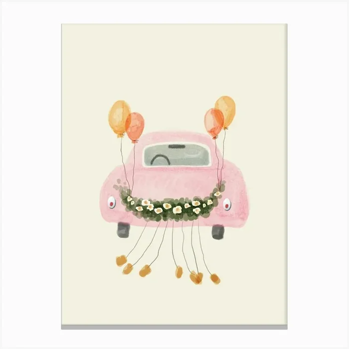 Just Married Canvas Print by Indigo Rain