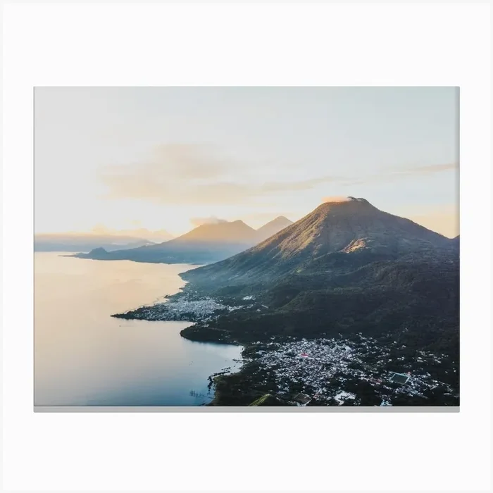 Lake Atitlan Guatemala Canvas Print by Luke Anthony Gram