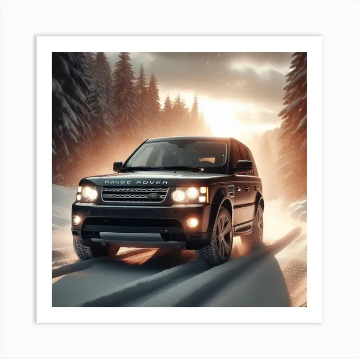 Land Rover Art PrintCG by Car guy