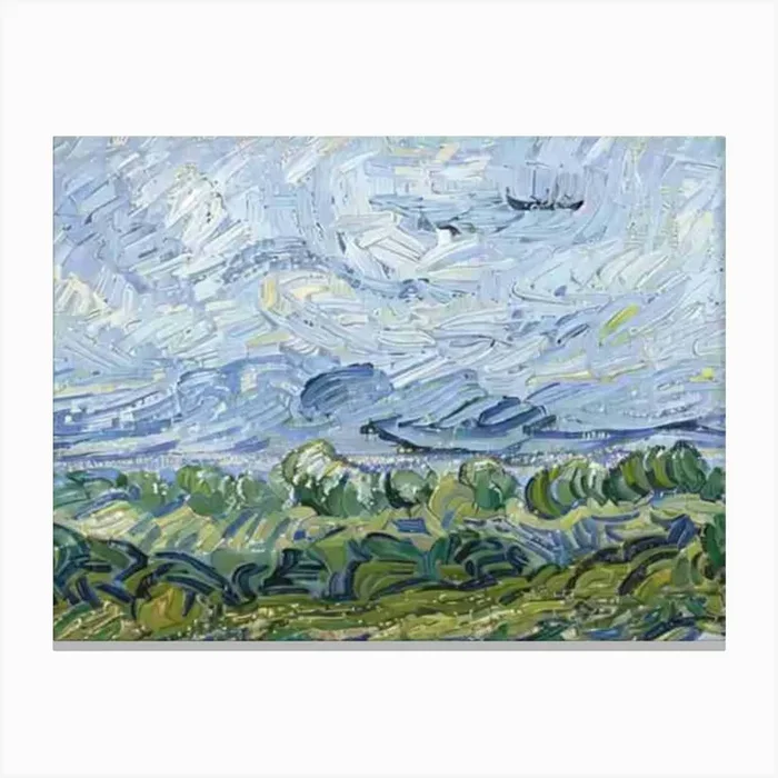 Landscape By Person Canvas Print by FATSLIM