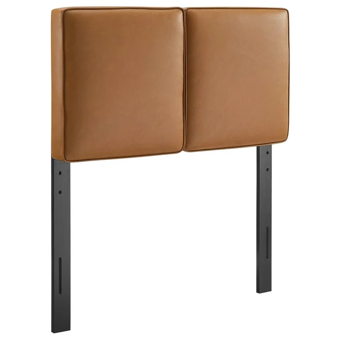 Lindee Vegan Leather Twin Headboard