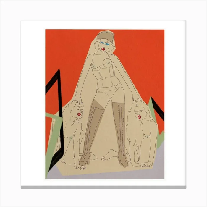 Llámame mami Canvas PrintF by Frenemyofthestate